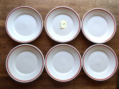 Assiettes plates - 6,