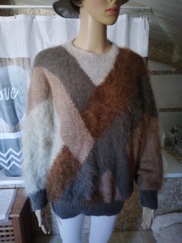 Pull angora laine - angora, d