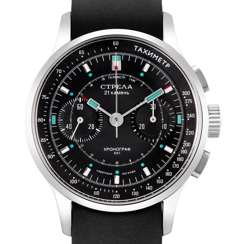 Strela chronograph mechanical - strela,