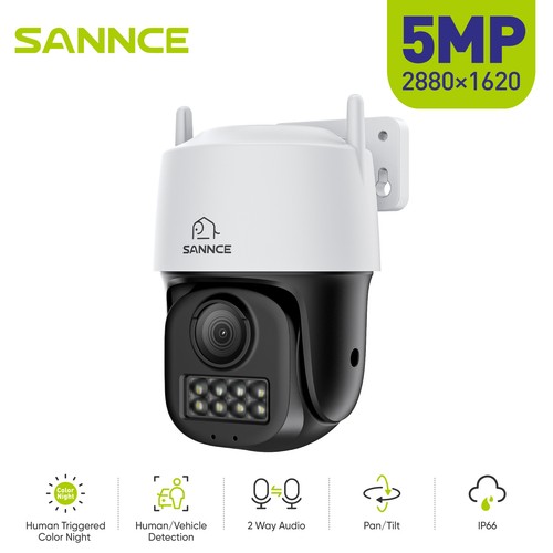 Sannce 5mp poe - sannce, pt