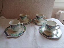 VILLEROY ET BOCH, 4 TASSES ET