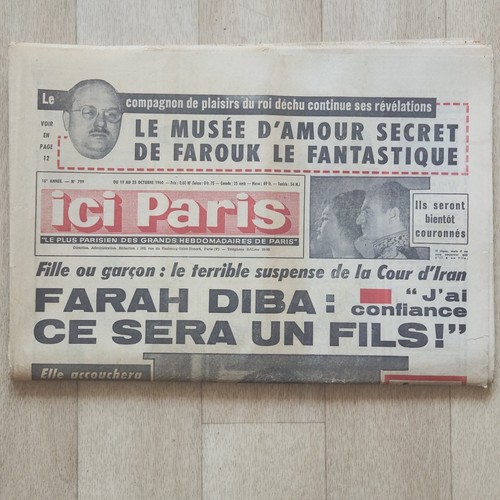 Ici paris 779 - paris, n°779