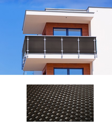 Tapis brise vue pvc polyrotin - tapis,
