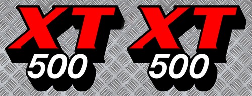 Stickers pour xt500 - stickers,