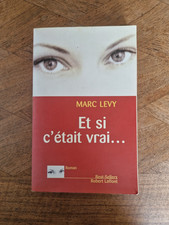 Livre roman Et si c'était vrai de Marc Levy