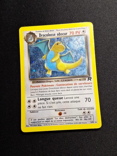 Dracolosse obscur holo - dracolosse, 5/82