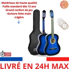 3rd Avenue Pack Guitare Classique 4/4 Taille Standard pour Débutants avec Cordes