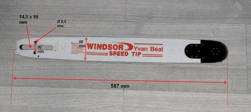 Guide tronçonneuse windsor - windsor, 21