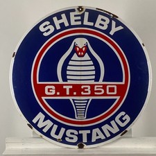 Plaque émaillée Shelby - Ø