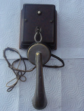 ANCIEN TELEPHONE MURAL BOITE