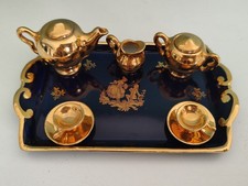 Service tête a tete de limoges miniature vintage