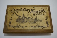 Architecture Moderne jeu ancien en bois construction kapla jeux nouveaux reunis