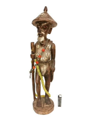 Ancienne statue africaine - ancienne,