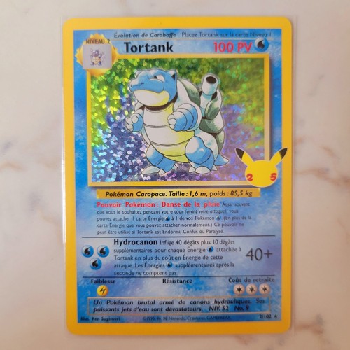 Carte pokémon tortank - 💧carte,