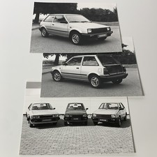 DAIHATSU CHARADE / lot de 3 / press photos / DE