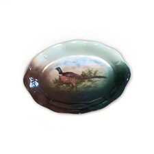 Z S & Co Mignon Bavaria PHEASANT Platter 15 1/4" Serving Dish Zeh Scherzer