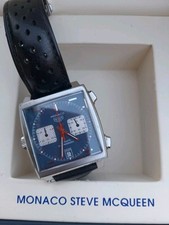 TAG HEUER MONK STEVE McQUEEN WATCH WATCH 