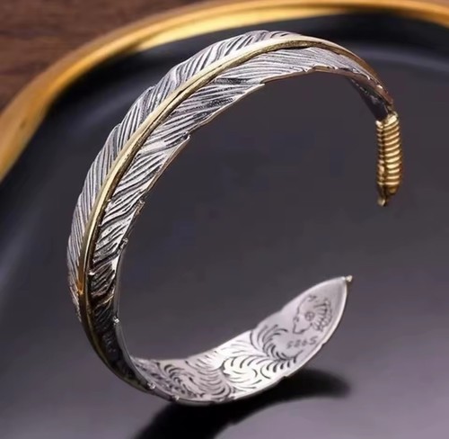Bracelet homme argent plaqué - bracelet,