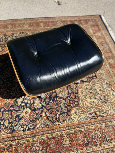Vtg eames lounge chair ottoman - lounge,