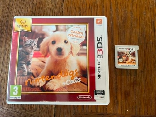 3ds nintendogs cats golden - 3ds,