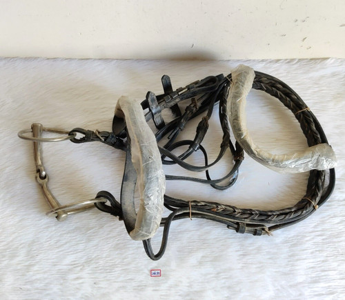 Mors fer cuir - mors, cheval