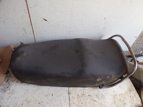 Selle moto avec barre passager - moto,