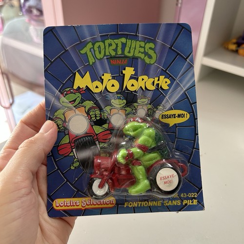 Figurine tortues ninja moto