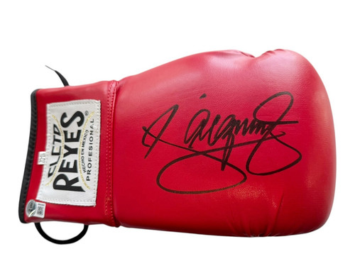 Manny pacquiao autographed red - pacquiao,