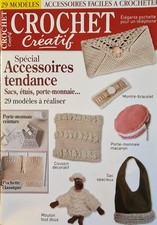 CROCHET CRÉATIF 29 SPÉCIAL ACCESSOIRES TENDANCE SACS , ÉTUIS , PORTE-MONNAIE