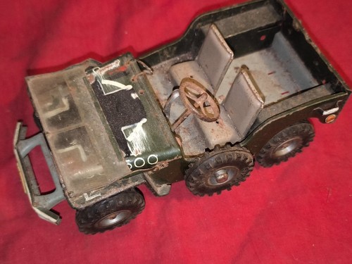 Rare jouet jeep arnold en - ,
