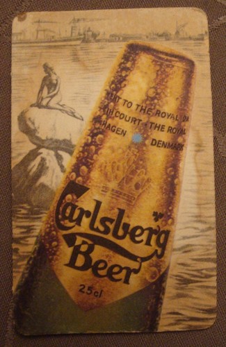 Sous bock biere carlsberg beer - sous,
