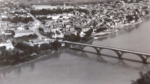 Ancienne photo aérienne de - aÉrienne,