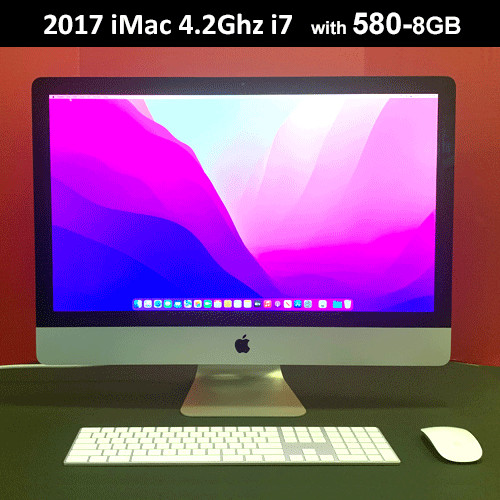 2017 imac retina 2 - retina, 4.2
