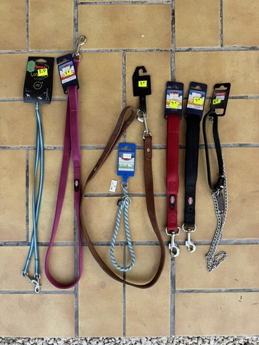 Lot neuf laisses - 7,