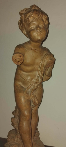 Angelot fin xix ème terre - angelot,