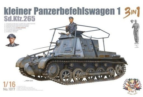 Panzer command tank - 1/16,