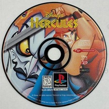 Disney's Hercules (Sony PlayStation 1) PS1 Disc And Case Tested & Working