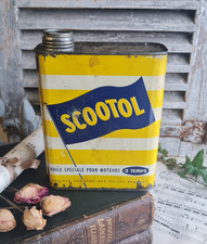 ANCIEN BIDON HUILE AUTO MOTO