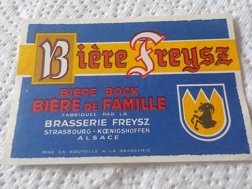 Etiquette ancienne biere - etiquette,