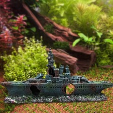 Aquarium naufrage décoration