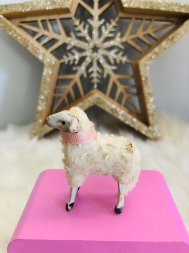 Santon crèche noël mouton - de,