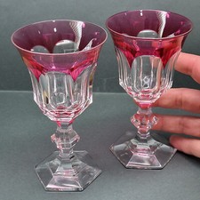 Lot de 2 verres à vin blanc