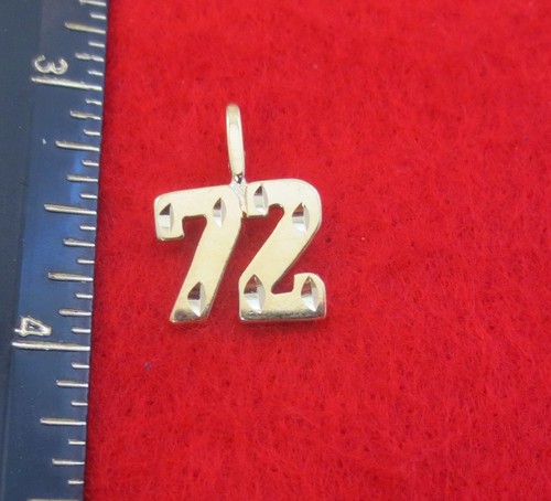 Pendentif breloque 14kt 72 - breloque, or
