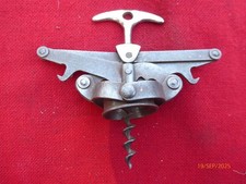 tire bouchon ancien extensible DEBOUCHTOUT poignée laiton chromé