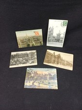 Lot x5 cartes postales