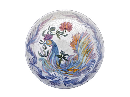 Assiette faïence bretonne - en,