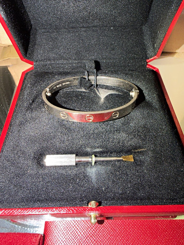 Cartier love 18k white - 18k, gold