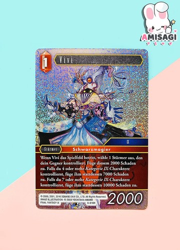 Final fantasy trading card - final,