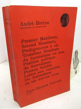 ANDRE BRETON MANIFESTES DU