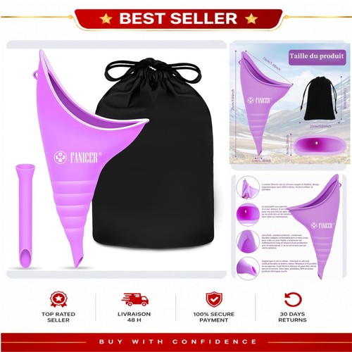 Urinoir féminin pliable